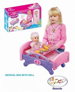 DOCTOR OF NURSING BED W/DOLL - HP1042606