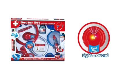 9 PCS DOCTOR SET W/LIGHT & MUSIC - HP1042631