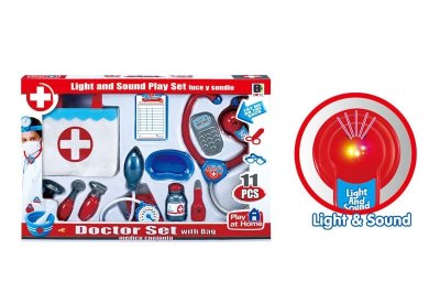 11 PCS DOCTOR SET W/LIGHT & MUSIC - HP1042634