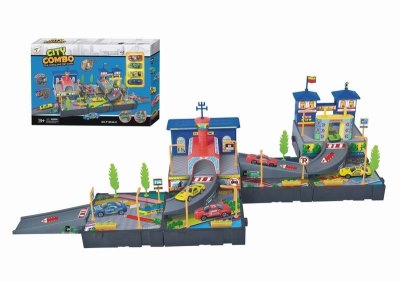 CITY COMBO W/4 DIE-CAST CAR  - HP1042729