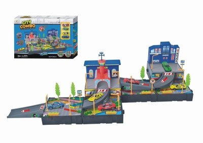 CITY COMBO W/4 DIE-CAST CAR  - HP1042730