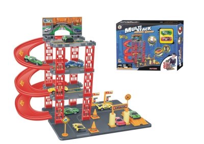 PARKING LOT W/2 DIE-CAST CAR  - HP1042739