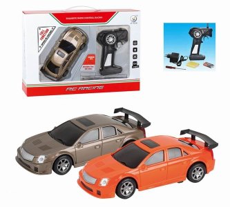 1:24 4FUNCTION R/C CAR W/LIGHT ORANGE/BROWN - HP1042761