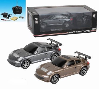 1:18 4FUNCTION R/C CAR W/LIGHT BROWN/SILVER - HP1042781
