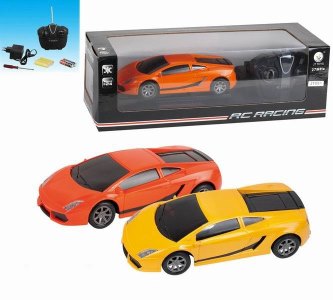 1:24 4FUNCTION R/C CAR W/LIGHT ORANGE/YELLOW - HP1042792