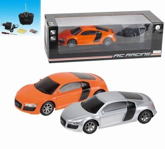 1:24 4FUNCTION R/C CAR W/LIGHT ORANGE/SILVER - HP1042793