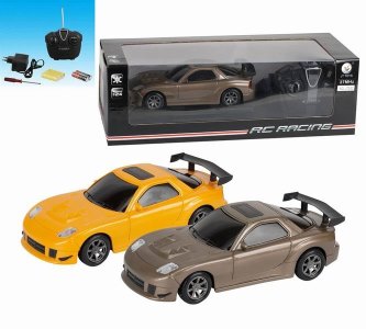 1:24 4FUNCTION R/C CAR W/LIGHT BROWN/YELLOW - HP1042795