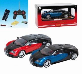 1:18 4FUNCTION R/C DIE CAST CAR W/LIGHT RED/BLUE - HP1042804