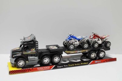 FRICTION TRUCK W/2 FREE WAY MOUNTAIN MOTORCYCLE  RED/BLUE/BLACK - HP1042837