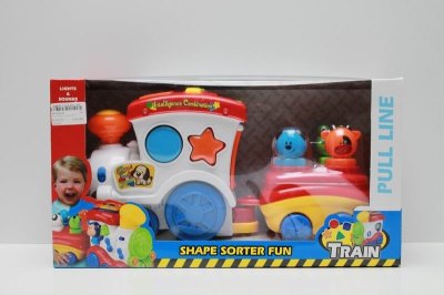 B/O TRAIN W/BLOCKS CAR MUSIC & LIGHT - HP1042945