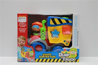 B/O CARTOON BLOCKS CAR W/MUSIC & LIGHT - HP1042949
