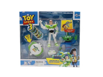 2PCS TOY STORY 3 SET W/LIGHT & WATCH & FLYING DISK  - HP1043015