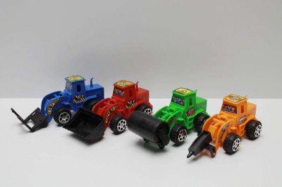 PULL BACK CONSTRUCTION CAR 4PCS 4COLOR 4ASST - HP1043202