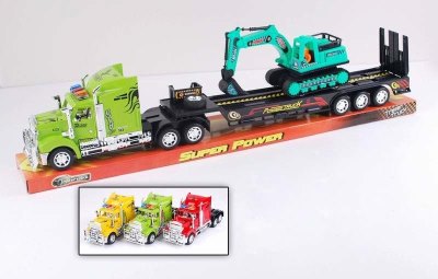 FRICTION TRUCK W/1 FRICTION CONSTRUCTION CAR - HP1043301
