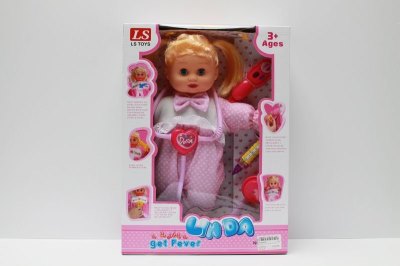 ILL FEVER DOLL(CRY/LAUGH/LIGHT/SHAKE)NOT INCLUDED BATTERY - HP1043534