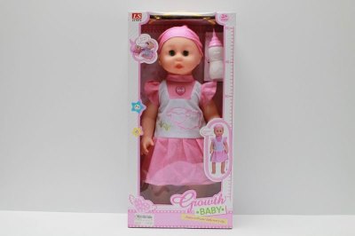 DOLL W/CAP(CRY LAUGH GROW SNORING SOUND / WILL SHRINK)NOT INCLUDED BATTERY - HP1043541