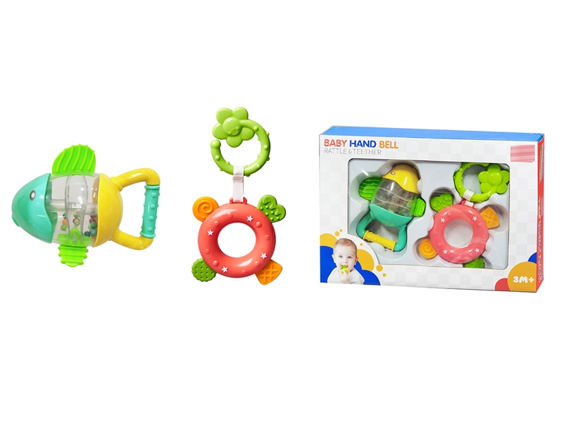 TEETHER RATTLE SET 2PCS - HP1043597