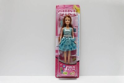BENDABLE FASHION DOLL(SOLID BODY)W/EARRINGS - HP1043677