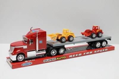 FRICTION CAR W/2 FREE WAY CAR RED/BLUE - HP1043681