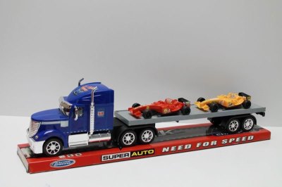 FRICTION CAR W/2 FREE WAY F1 CAR RED/BLUE - HP1043684