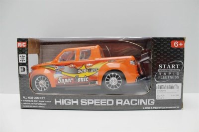 4FUNCTION R/C CAR W/LIGHT ORANGE/BLACK/BLUE - HP1043775
