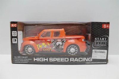 4FUNCTION R/C CAR W/LIGHT ORANGE/BLACK/BLUE - HP1043777