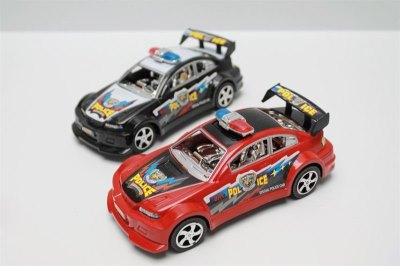 喷漆镀座回力警车 3色混装 - HP1043820