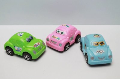 PULL BACK CARTOON CAR 3COLOR   - HP1043946