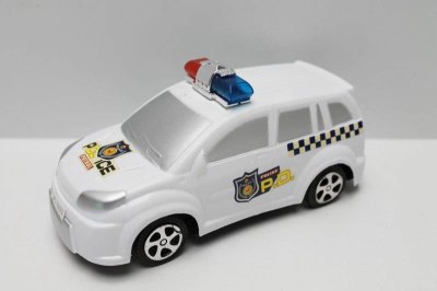 FRICTION POLICE CAR  RED/WHITE - HP1044420