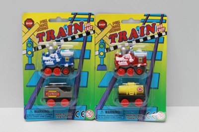 PULL BACK TRAIN (DIE CAST) 3ASST - HP1044670