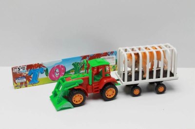 FRICTION FARMER CAR W/ANIMAL  2ASST - HP1044689