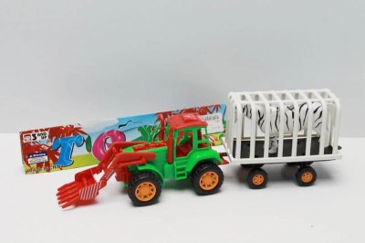 FRICTION FARMER CAR W/ANIMAL  2ASST - HP1044691