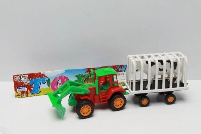 FRICTION FARMER CAR W/ANIMAL  2ASST - HP1044692