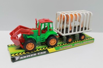 FRICTION FARMER CAR W/ANIMAL  2ASST - HP1044693