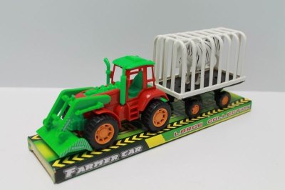 FRICTION FARMER CAR W/ANIMAL  2ASST - HP1044695