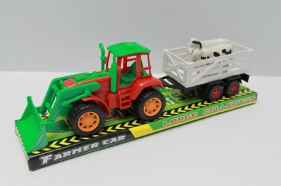 FRICTION FARMER CAR W/ANIMAL  2ASST - HP1044697