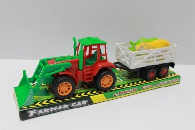 FRICTION FARMER CAR W/ANIMAL  2ASST - HP1044699