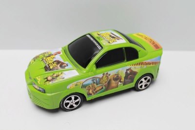 FRICTION CAR GREEN/WHITE - HP1044728