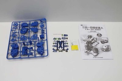 3 IN 1 DIY ROBOT RED/BLUE - HP1045041