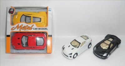 1:43 PULL BACK DIE CAST CAR 2ASST4COLOR - HP1045222