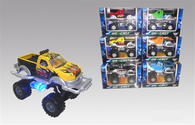 1:36 PULL BACK DIE CAST CAR W/LIGHT&SOUND - HP1045255
