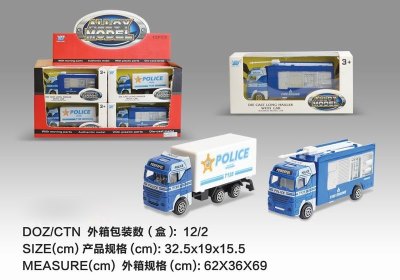 FREE WAY DIE CAST POLICE CAR 12PCS - HP1045348