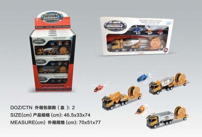 FRICTION POWER DIE CAST CAR 12PCS - HP1045355