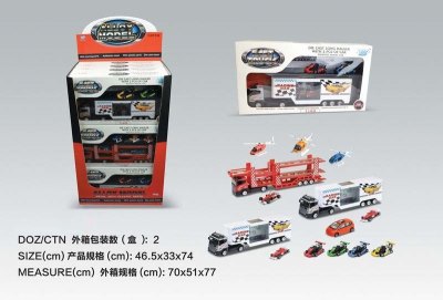 FRICTION POWER DIE CAST CAR 12PCS - HP1045356