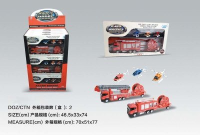 FRICTION POWER DIE CAST CAR 12PCS - HP1045357