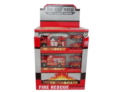 FREE WAY DIE CAST CAR W/LIGHT MUSIC 12PCS - HP1045406