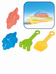 BEACH SET 4PCS 2ASST - HP1045604