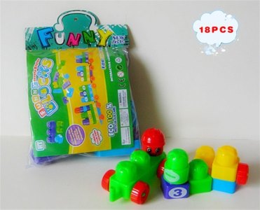 INTELLIGENCE BLOCKS CAR 18PCS - HP1045908