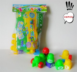 INTELLIGENCE BLOCKS CAR 36PCS - HP1045909