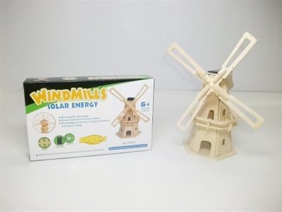 DIY SOLAR ENERGY WINDMILLS 3ASST - HP1046215